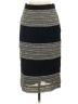 J.Crew Collection Stripes Gray Casual Skirt Size 0 - photo 1