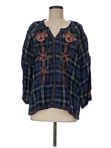 Johnny Was 3/4 Sleeve Blouse (view 1)