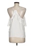 Guess 100% Polyester Ivory Sleeveless Blouse Size M - photo 2