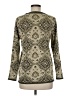 JM Collection Paisley Green Pullover Sweater Size M - photo 2
