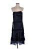 Chetta B 100% Polyester Blue Cocktail Dress Size 8 - photo 1