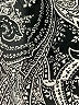 Chaps 100% Cotton Paisley Silver Long Sleeve Blouse Size 1X - photo 7