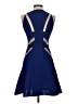 BCBGMAXAZRIA 100% Polyester Blue Cocktail Dress Size 2 - photo 2