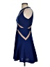 BCBGMAXAZRIA 100% Polyester Blue Cocktail Dress Size 2 - photo 5