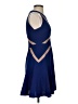 BCBGMAXAZRIA 100% Polyester Blue Cocktail Dress Size 2 - photo 4