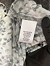 Dana Buchman Animal Print Silver 3/4 Sleeve Blouse Size M - photo 8