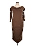 ASOS Brown Cocktail Dress Size 16 - photo 1