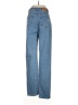 Missguided Hearts Blue Jeans Size 6 - photo 2