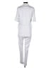 Hatch Metallic Gray Silver Jumpsuit Size Sm Maternity (1) - photo 2
