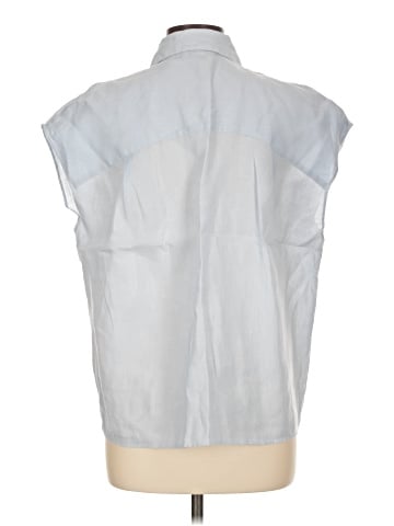 Vince. Sleeveless Button-Down Shirt (view 2)