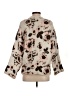Zara Floral Tan Pullover Sweater Size S - photo 2