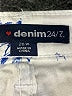 Denim 24/7 Print Blue Casual Pants Size 26 waist - photo 4
