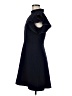 Eliza J Solid Blue Casual Dress Size 8 - photo 5
