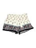 No Boundaries 100% Rayon Paisley Ivory Shorts Size XS - photo 1