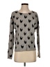 360 Cashmere Print Gray Pullover Sweater Size S - photo 1