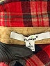 Papaya 100% Cotton Plaid Red Long Sleeve Button-Down Shirt Size S - photo 7