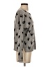 360 Cashmere Print Gray Pullover Sweater Size S - photo 4