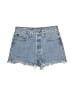 Levi's Blue Denim Shorts Size 26 waist - photo 1