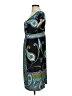 Emma & Michele Paisley Black Blue Cocktail Dress Size M - photo 5