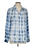 Bella Dahl Blue Long Sleeve Blouse Size S - photo 1