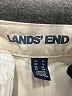 Lands' End 100% Cotton Ivory Khakis Size 14 - photo 7