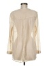 Vanessa Virginia 100% Polyester Ivory Long Sleeve Blouse Size M - photo 2