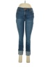 Maurices Color Block Blue Jeans Size 6 - photo 1