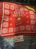 Guess 100% Cotton Graphic Blue Denim Jacket Size M - photo 6