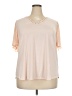 Rio & Rian Pink Short Sleeve Blouse Size XXL (estimated) - photo 1