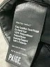 Paige 100% Polyurethane Metallic Black Shorts Size 2 - photo 4