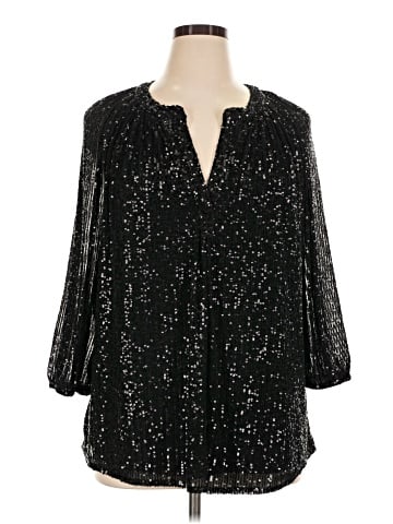 Crown & Ivy 3/4 Sleeve Blouse (view 1)
