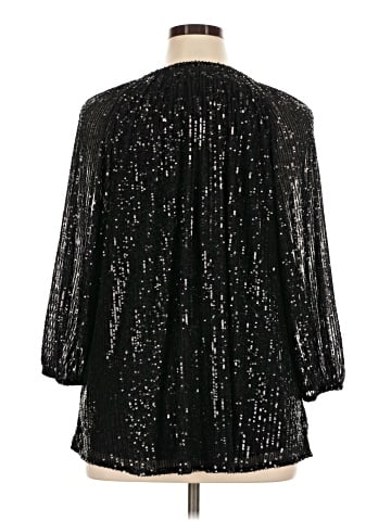 Crown & Ivy 3/4 Sleeve Blouse (view 2)