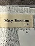 May Berries Silver Sleeveless Top Size S - photo 7