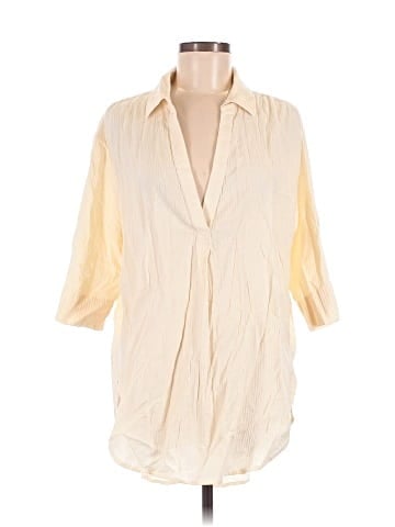 J.Crew 3/4 Sleeve Button-Down Shirt (view 1)