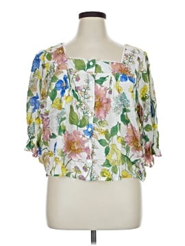 Laura Ashley Short Sleeve Blouse