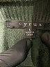 Cyrus Green Turtleneck Sweater Size L - photo 7