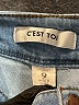 C'est Toi Hearts Blue Jeans Size 9 - photo 7