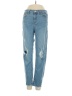 Levi Strauss Signature Hearts Blue Jeans Size 26 waist - photo 1