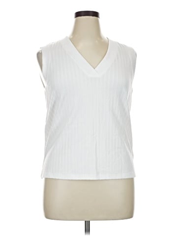 Evereve Sleeveless T-Shirt (view 1)