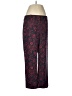 Ann Taylor LOFT Paisley Red Casual Pants Size 8 - photo 1