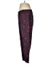 Ann Taylor LOFT Paisley Red Casual Pants Size 8 - photo 5