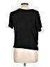 Amour Vert Black Short Sleeve Top Size L - photo 2