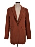 Ann Taylor LOFT 100% Polyester Orange Brown Blazer Size 4 - photo 1