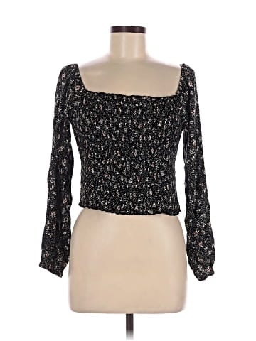 Easel 3/4 Sleeve Blouse (view 1)