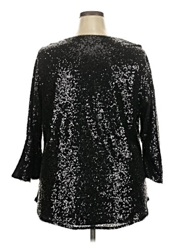 Isaac Mizrahi LIVE! Long Sleeve Blouse (view 2)