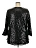 Isaac Mizrahi LIVE! 100% Polyester Silver Long Sleeve Blouse Size 2X - photo 2