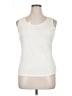 Notations Ivory Sleeveless T-Shirt Size XL - photo 1
