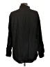 Risen Solid Black Long Sleeve Button-Down Shirt Size L - photo 2