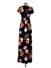 Assorted Brands Floral Black Casual Dress Size S - photo 2
