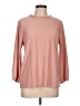 Adrianna Papell Pink Long Sleeve Blouse Size L - photo 1